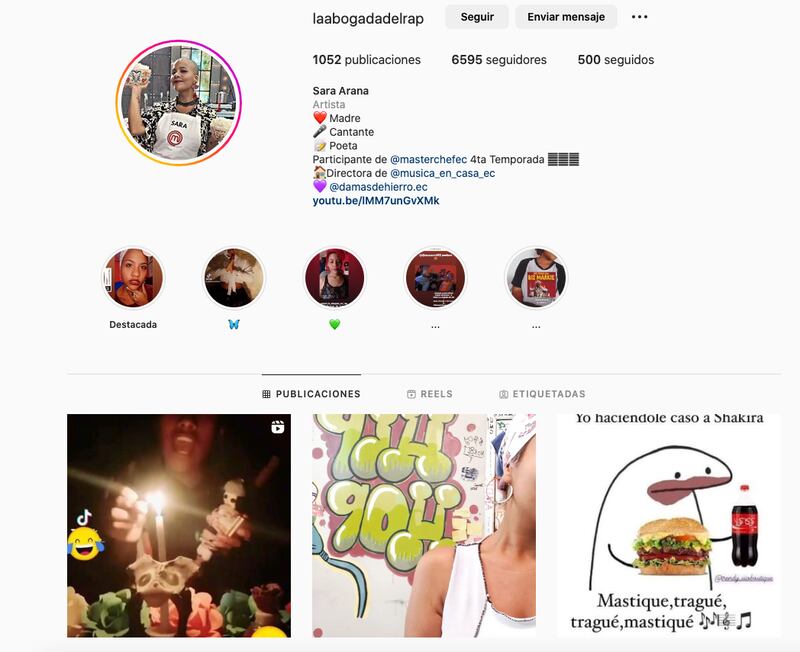 La última cocinera en tener más seguidores en Instagram