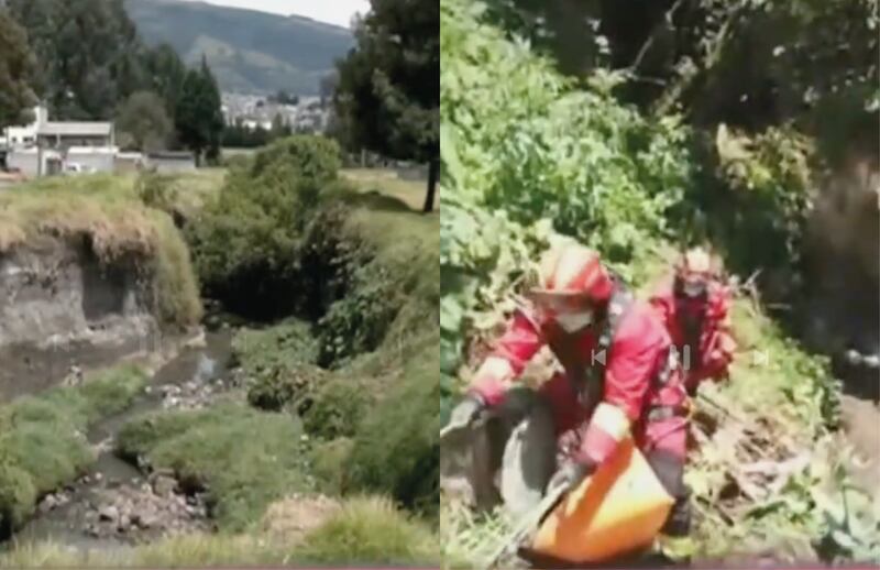 Encuentran el cadáver de un menor de edad en el sur de Quito que había sido reportado como desaparecido