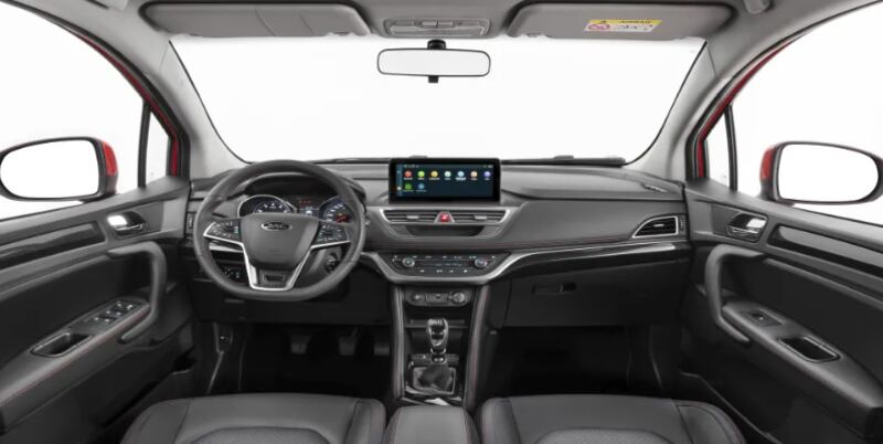 Diseño interior del JS3 de JAC