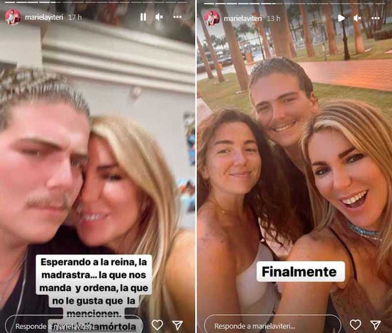 ¿Dónde está el prometido? Mariela Viteri se fue a Aruba con sus hijos sin Rafaelle Pontis