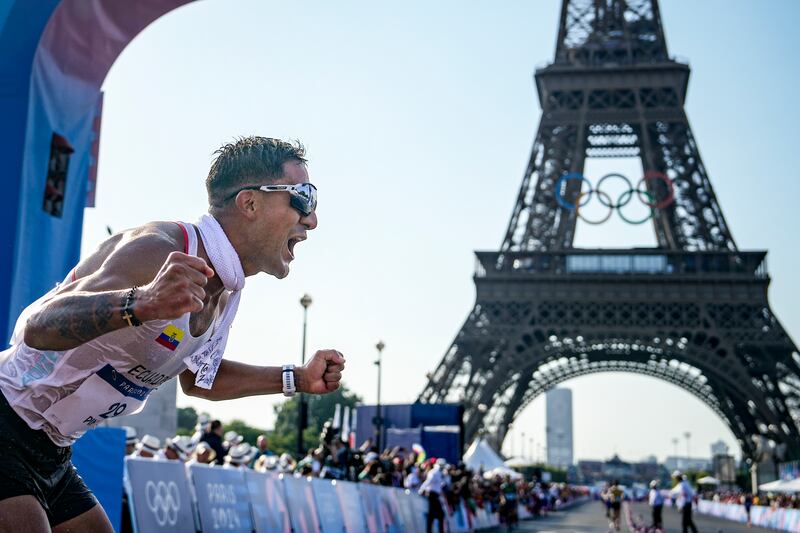 Daniel Pintado gana el primer oro para Ecuador en París 2024