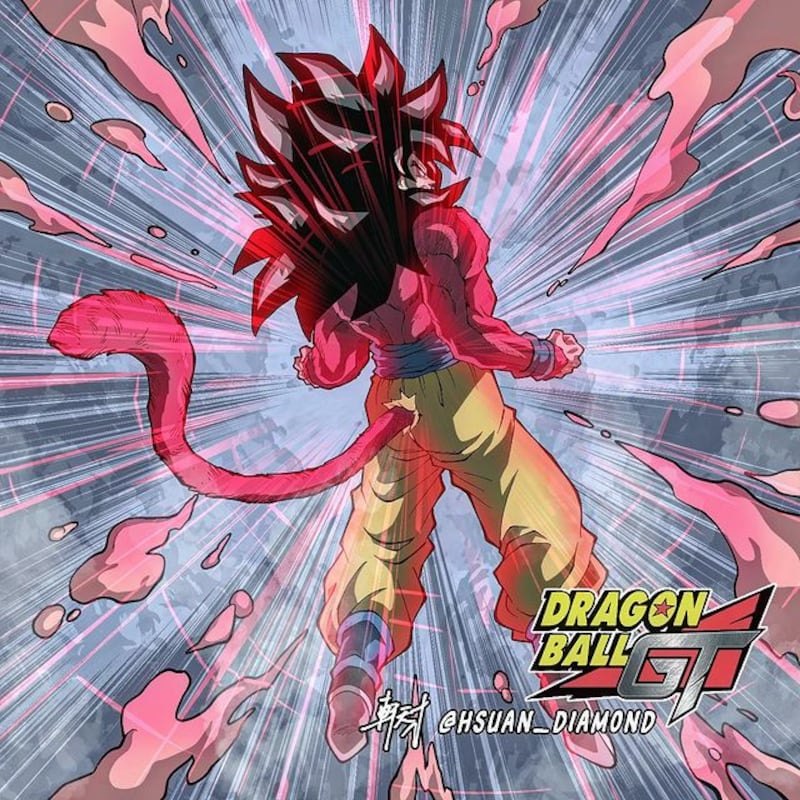 Majin Buu Goku Dragon Ball GT