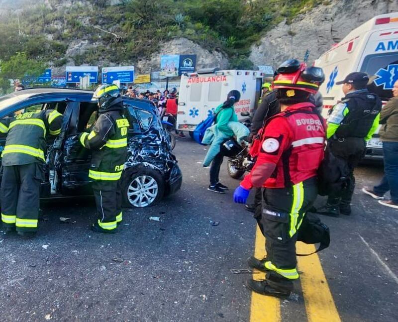 Accidente de tránsito en la Panamericana Norte