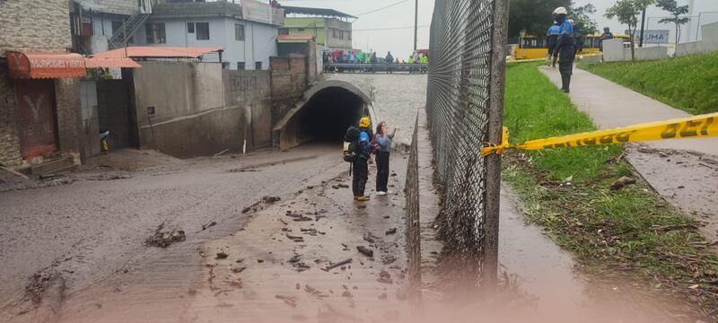 Aluvión en La Gasca