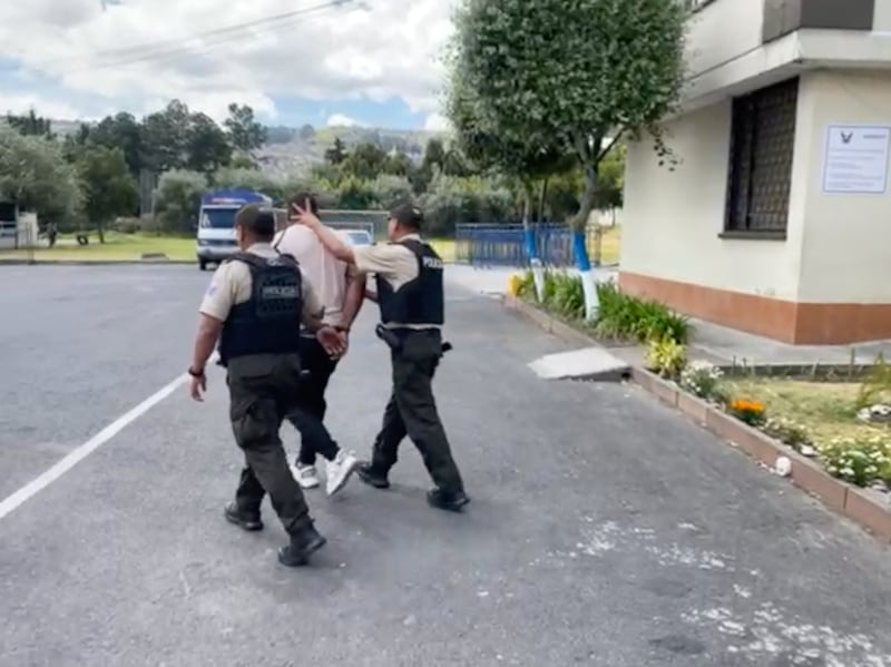 Sujeto pretendía realizar un secuestro extorsivo a dos personas en el sur de Quito