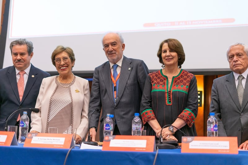 Clausura del XVII Congreso de la ASALE en Quito