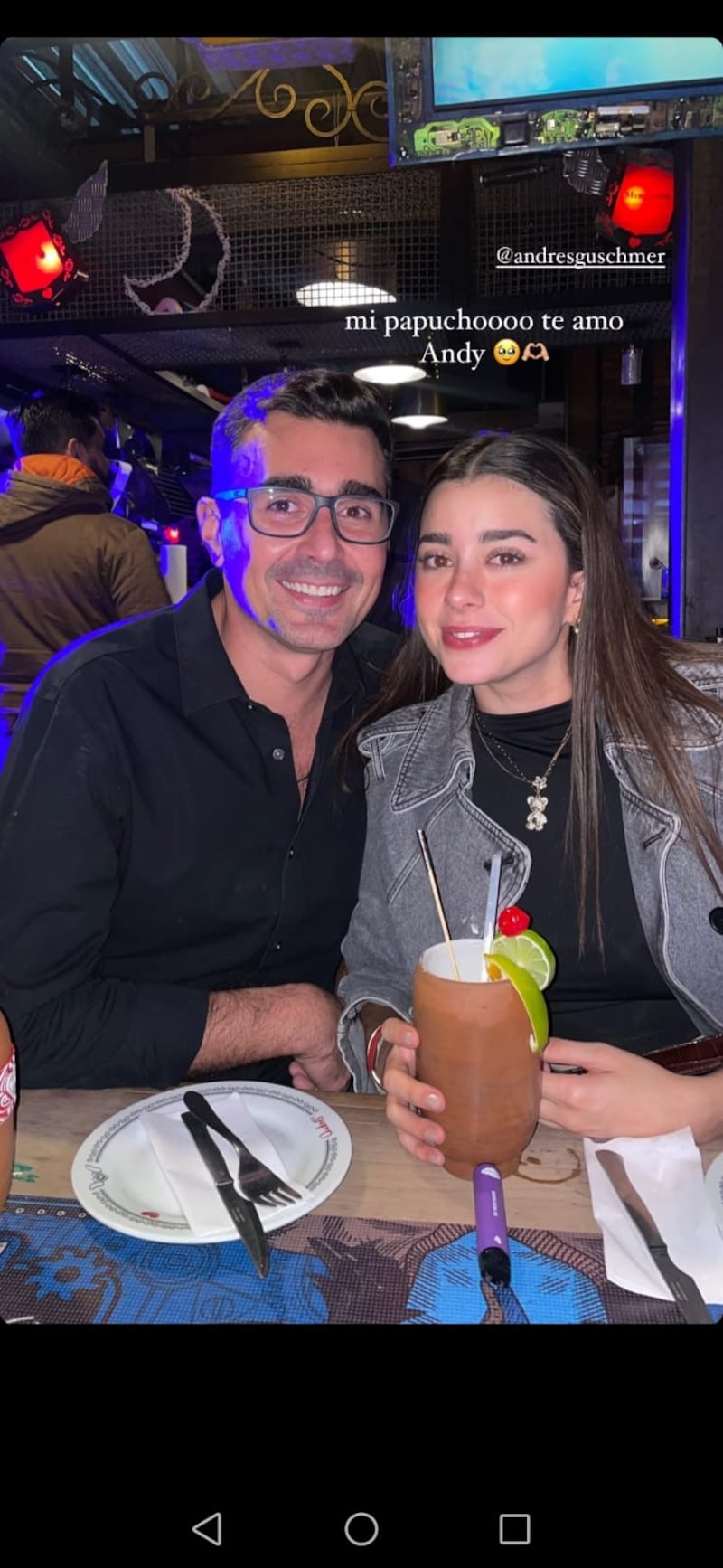 Historias de Instagram de Luciana Guschmer