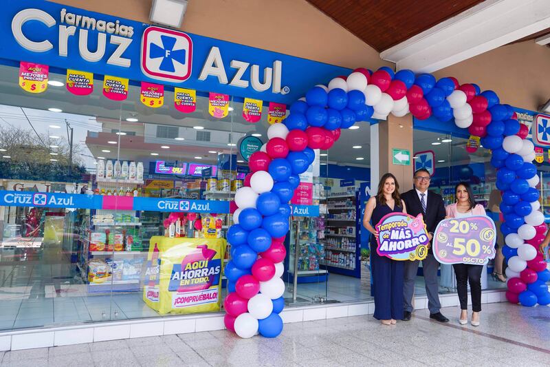 Farmacias Cruz Azul.