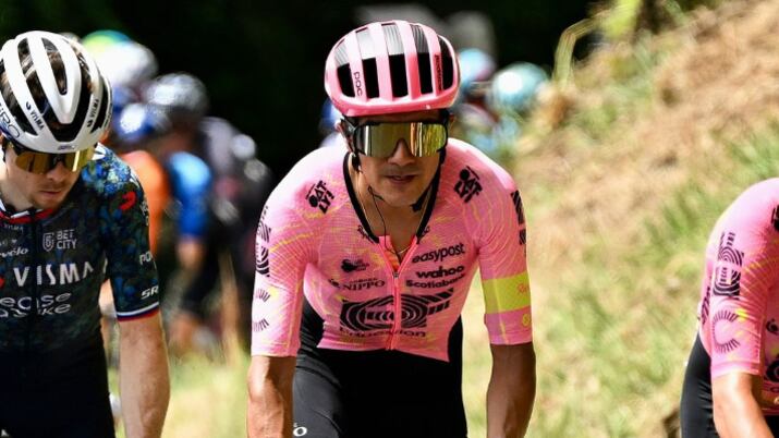 Richard Carapaz es cuarto en el Tour de Francia