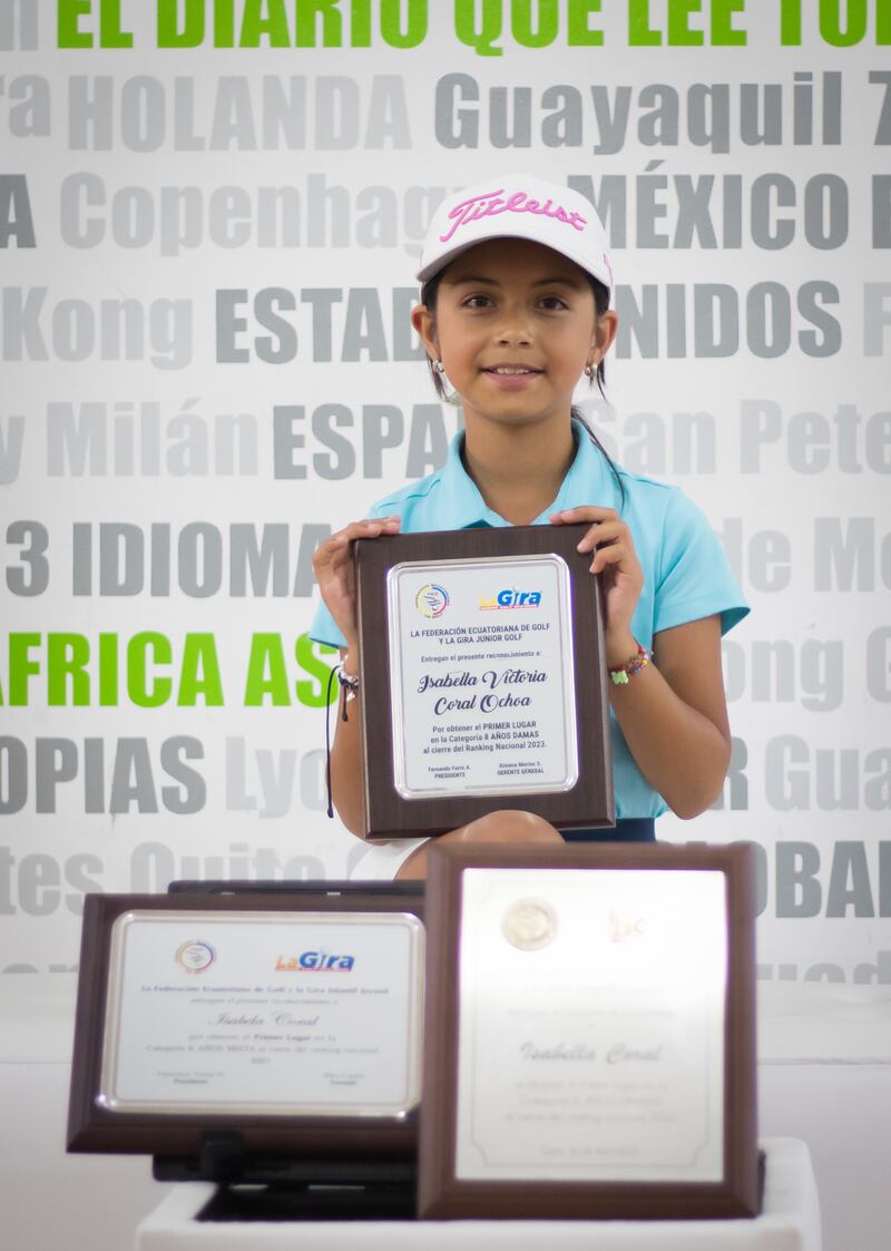 Isabella Coral Ochoa, golfista ecuatoriana