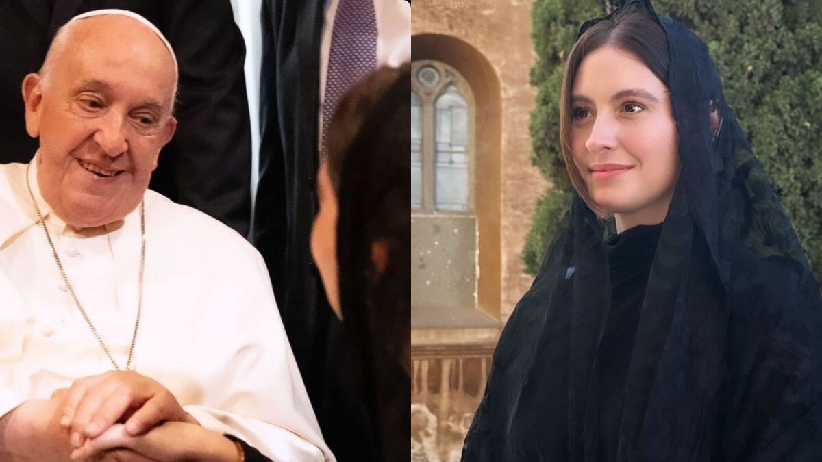 Taliana Vargas se vistió de diseñadores caleños en su visita en El Vaticano