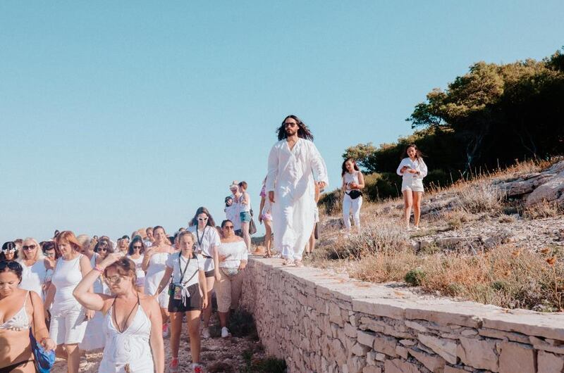 Jared Leto lideró el Mars Island en la isla croata de Obonjan