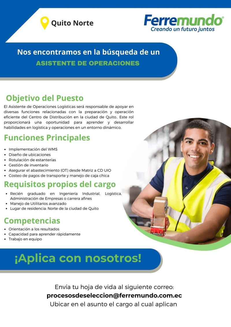 Trabajos en Quito