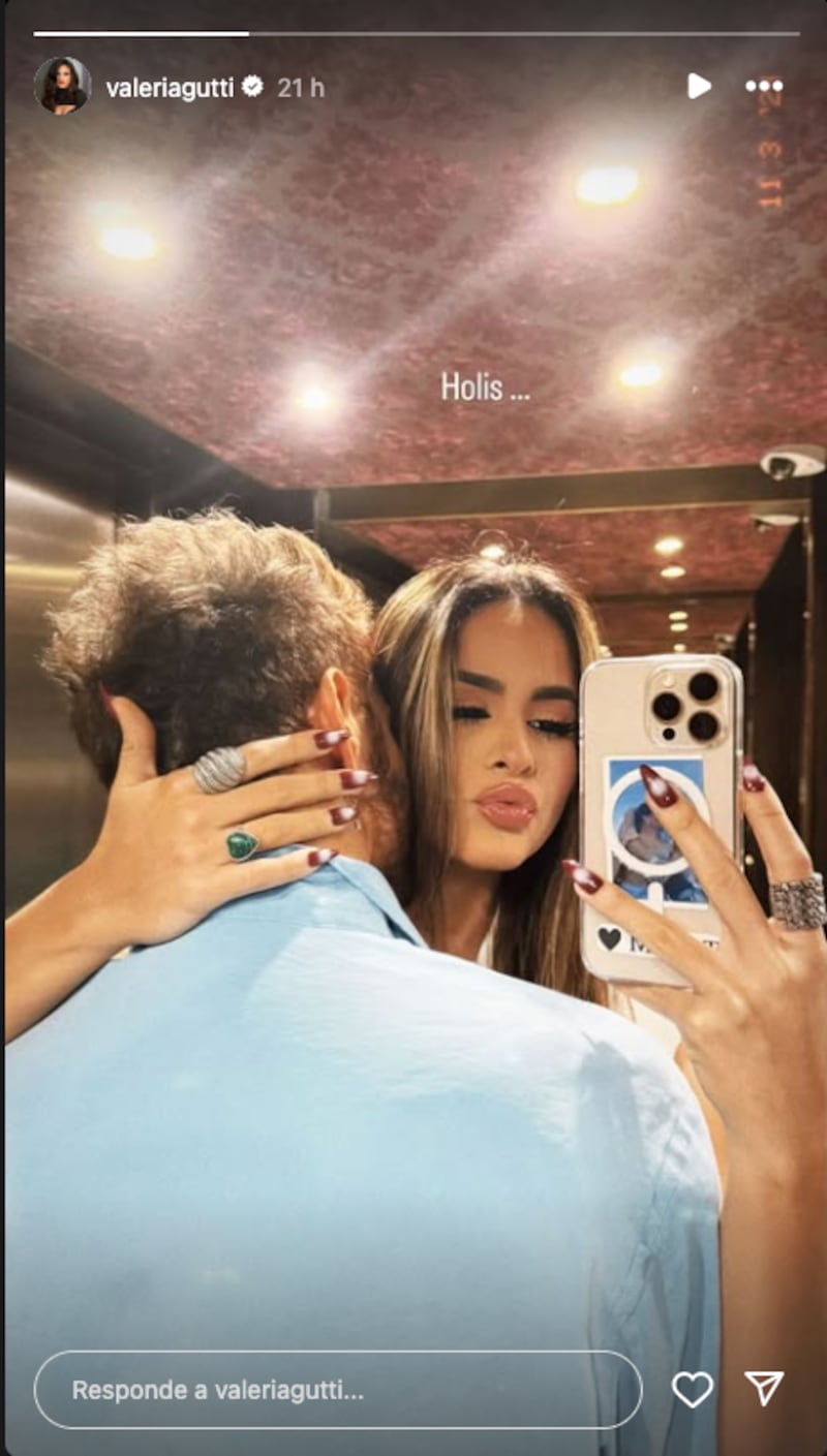 Romance confirmado: Valeria Gutiérrez publicó una foto con Axel pero este detalle la delató